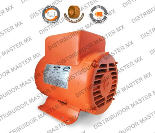 Motor Eléctrico EVANS 3 HP Monofásico Reversible | 110/220 V | Potencia para Aplicaciones Industriales