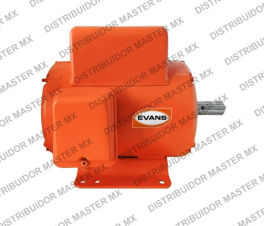 Motor Eléctrico EVANS 3 HP Monofásico Reversible | 110/220 V | Potencia para Aplicaciones Industriales