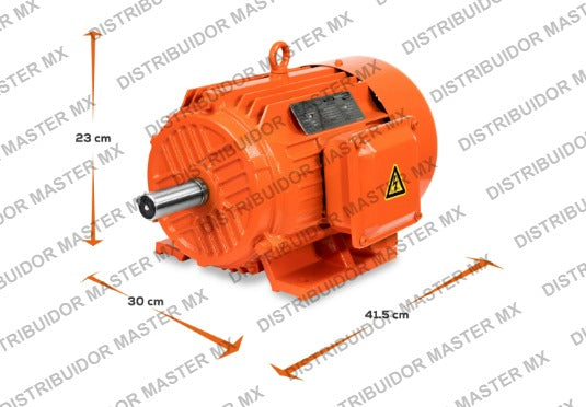 Motor Eléctrico EVANS 5 HP Trifásico Reversible – Potencia y Versatilidad para Industrias 220 440 V