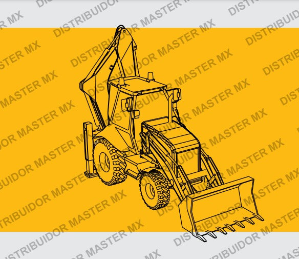 Martillo Hidráulico para Retroexcavadoras y Cargadores 75mm  400gpm