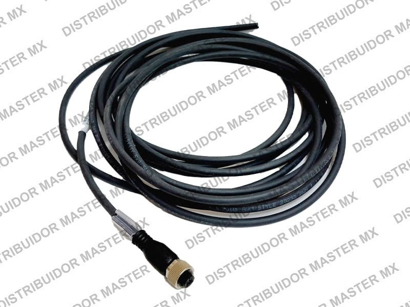 Cable Conector M12 Hembra Recto 5 Polos 5 m Weidmüller 9457910500