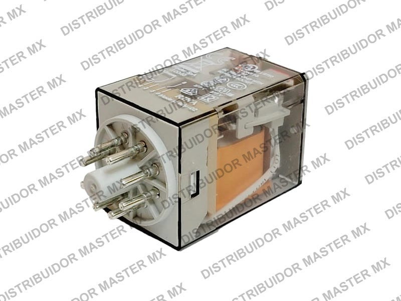Relevador Octal 120 VAC 10A 2 Polos Finder 60.12.8.120.0040