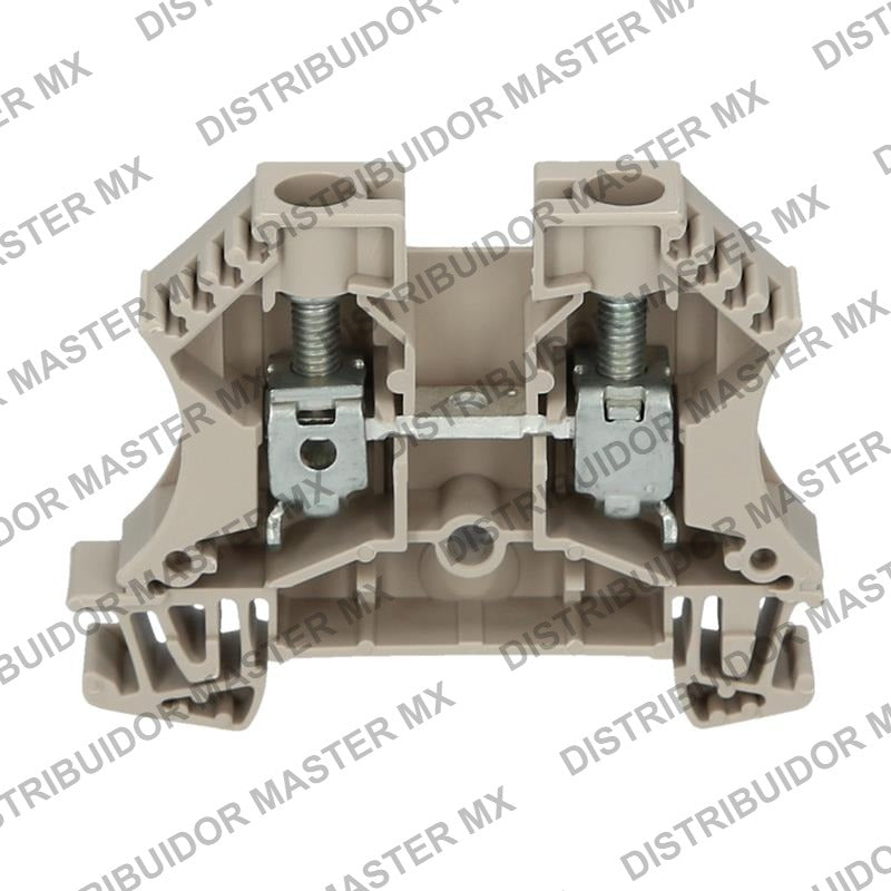 Clema de Paso WDU 10 para Riel DIN 10 mm² 1000 V 57 A Weidmüller 1020300000