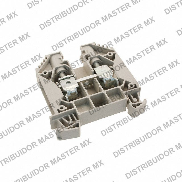 Clema de Paso WDU 16 para Riel DIN 16 mm² 1000 V 76 A Weidmüller 1020400000
