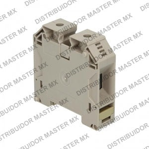 Clema de Paso WDU 50N para Riel DIN 50 mm² 1000 V 150 A Weidmüller 1820840000