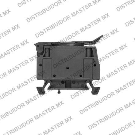 Borne Portafusibles WSI 4/LD para Riel DIN 4 mm² con LED 60-150 V CA/CD Weidmüller 1886570000