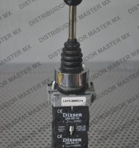 Selector de Palanca 2 Posiciones Fijas 22 mm Dixsen LAY5BMR214
