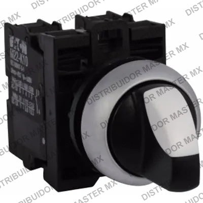 Selector de Perilla Negro con Retención Eaton M22-WRK