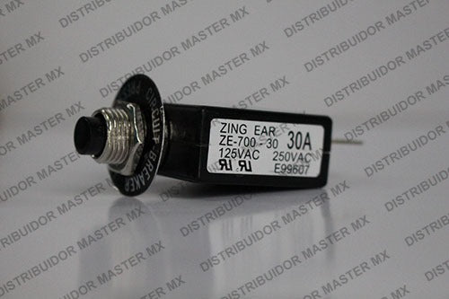 Breaker Térmico 30 A con Reset 125/250 VCA Kuoyuh B30A