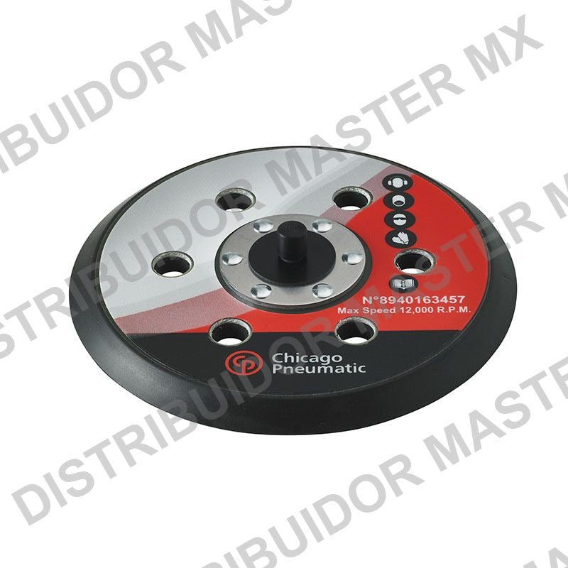 Respaldo de Lijado Adhesivo 6 Pulgadas con 6 Perforaciones Chicago Pneumatic