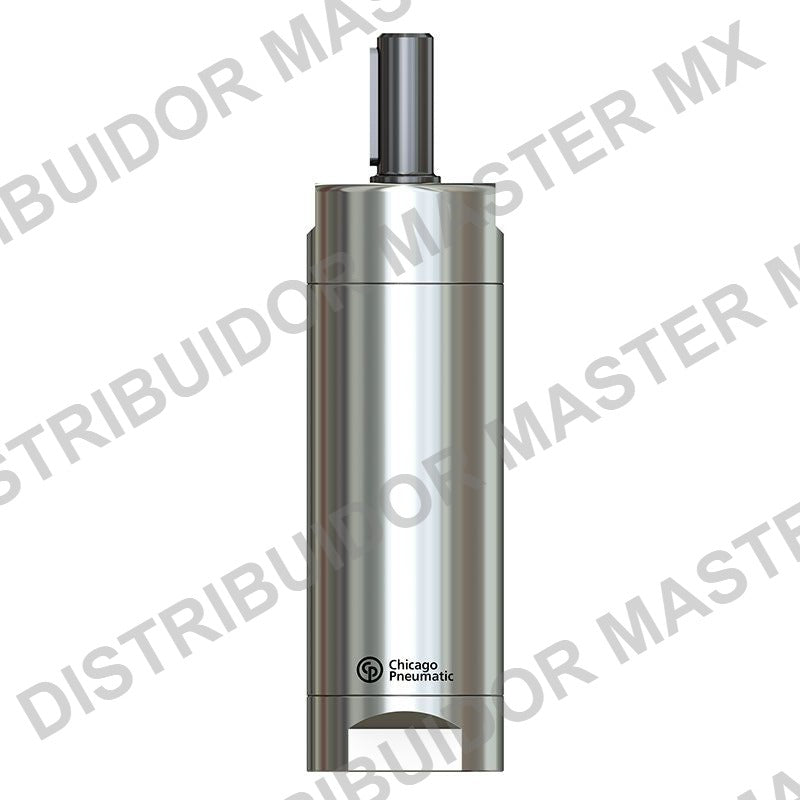 Motor Neumatico de Aire Chicago Pneumatic MR39-2000-KSL ATEX Acero Inoxidable 390W Reversible 2000 rpm Eje con Cuñero