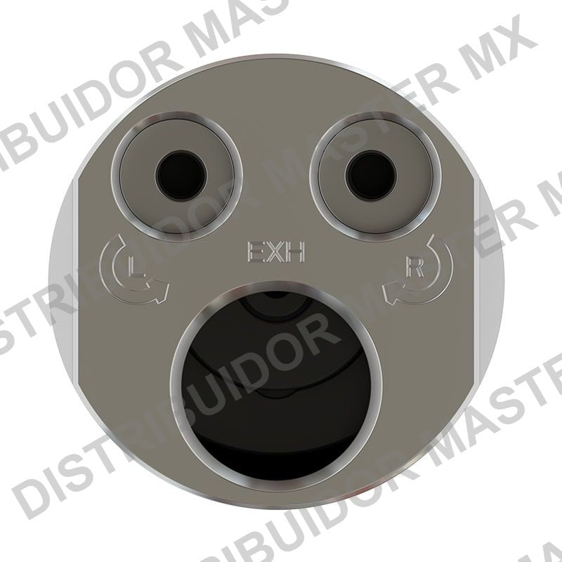Motor Neumatico de Aire Chicago Pneumatic MR39-2000-KSL ATEX Acero Inoxidable 390W Reversible 2000 rpm Eje con Cuñero