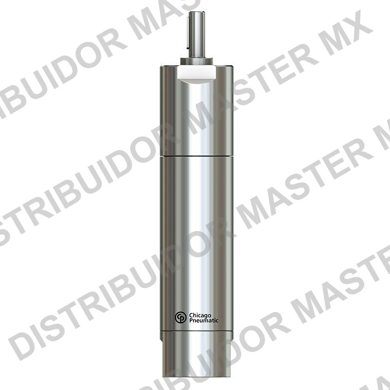 Motor Neumatico de Aire Chicago Pneumatic M16-4800-KSL ATEX Acero Inoxidable 160W 4800 rpm Eje con Cuñero