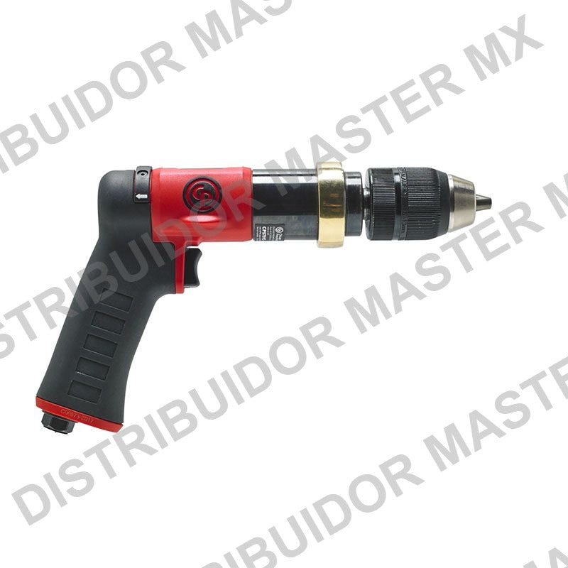 Taladro Neumatico Reversible Chicago Pneumatic CP9791C 1/2" 840 RPM Alto Par Mandril sin Llave - Air Drill