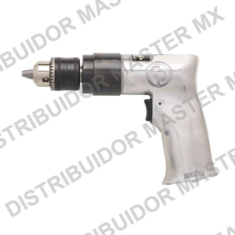 Taladro Neumatico Chicago Pneumatic CP785 Clasico 3/8" 2400 RPM Mandril con Llave - Air Drill Aluminio