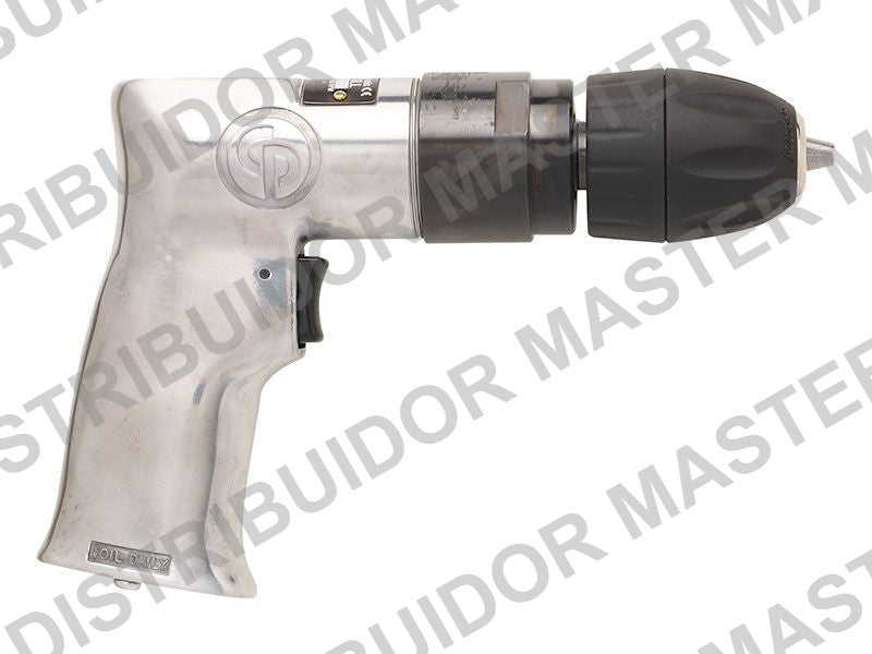Taladro Neumatico Chicago Pneumatic CP785QC Clasico 3/8" 2400 RPM Mandril sin Llave - Air Drill Aluminio