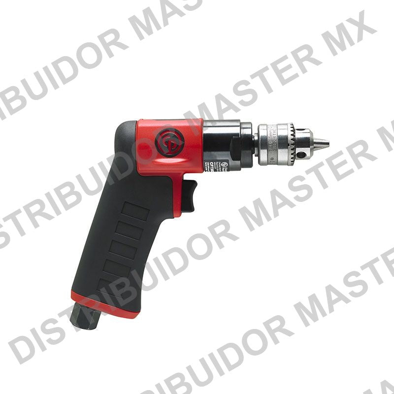Taladro Neumatico Chicago Pneumatic CP7300C 1/4" 3300 RPM Ultraligero Mandril con Llave - Air Drill