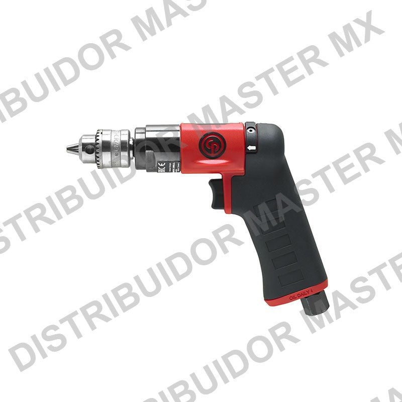 Taladro Neumatico Reversible Chicago Pneumatic CP7300RC 1/4" 2800 RPM Ultraligero Mandril con Llave - Air Drill