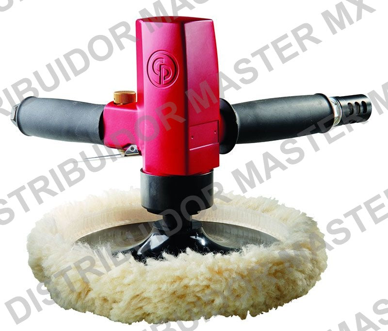 Pulidora Vertical Neumatica Chicago Pneumatic CP7265P 7" 2500 RPM Servicio Pesado - Air Polisher