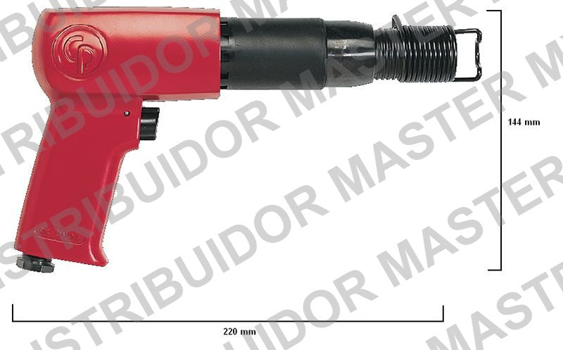 Martillo Neumatico Chicago Pneumatic CP7150 .401 Largo 2300 GPM Mayor Fuerza - Air Hammer Cincelador