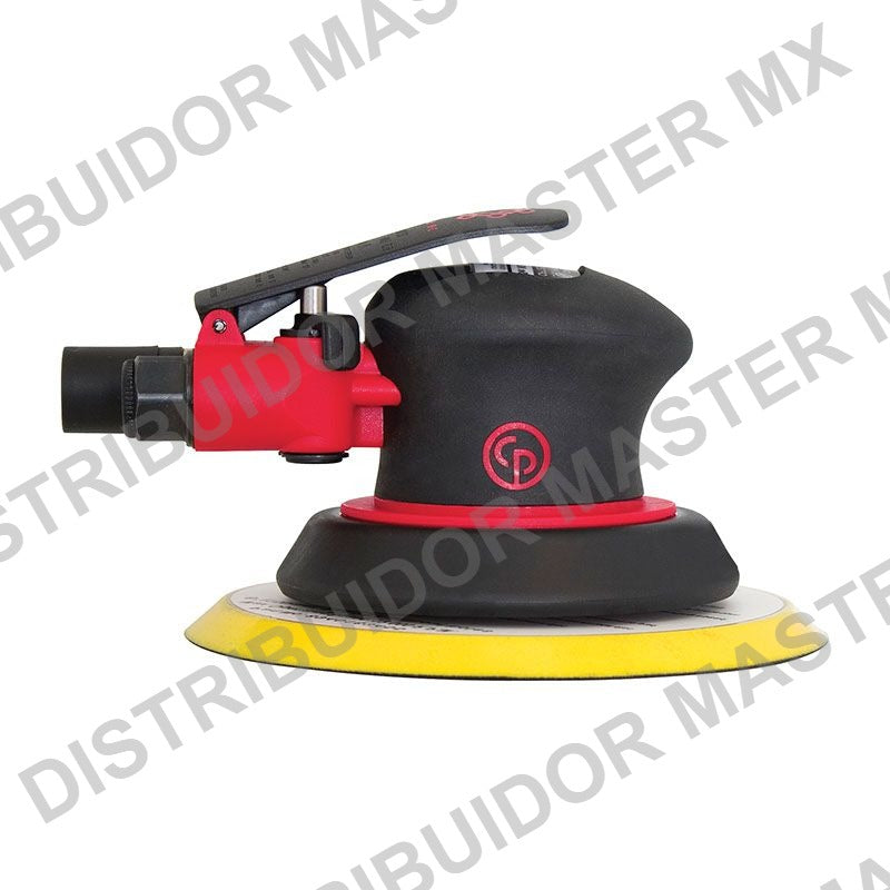Lijadora Roto-Orbital Chicago Pneumatic CP7255E 6" 150mm 12000 RPM Orbita 3/16" Velcro - Random Orbital Sander