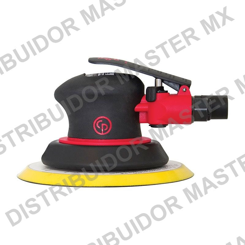 Lijadora Roto-Orbital Chicago Pneumatic CP7255E 6" 150mm 12000 RPM Orbita 3/16" Velcro - Random Orbital Sander
