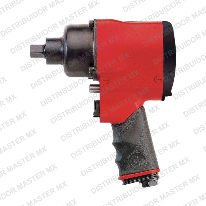 Llave de Impacto Industrial Neumatica Chicago Pneumatic CP6500 RSR Cuadro 1/2" Doble Martillo Anillo de Retencion
