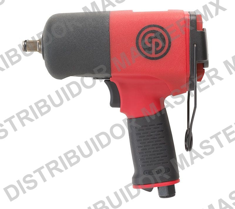 Llave de Impacto Neumatica Chicago Pneumatic CP8252-R 1/2" Alto Par 950 Nm Retenedor de Anillo - Impact Wrench