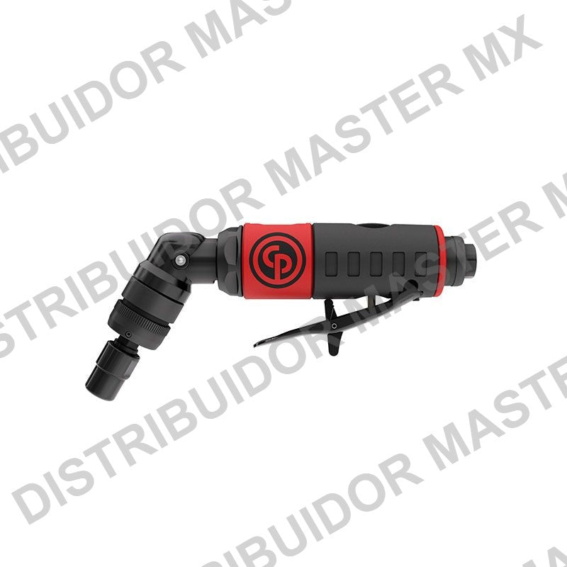 Rectificador Recto Extendido Neumatico Chicago Pneumatic CP7408 1/4" Alcance Largo - Die Grinder