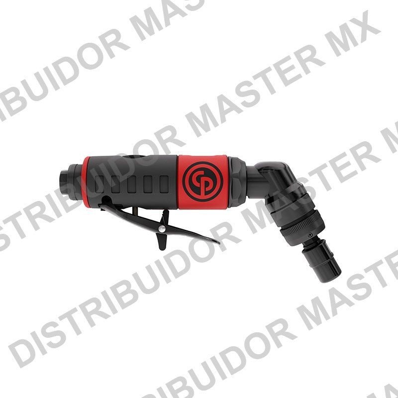 Rectificador Recto Extendido Neumatico Chicago Pneumatic CP7408 1/4" Alcance Largo - Die Grinder