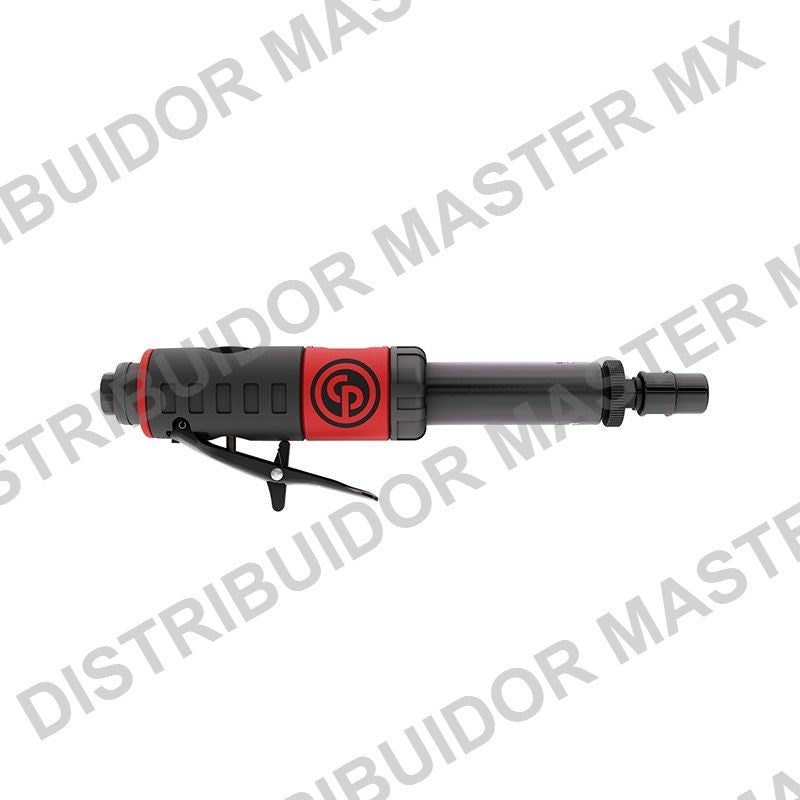 Rectificador Recto Extra Largo Neumatico Chicago Pneumatic CP7410 1/4" Maximo Alcance - Die Grinder