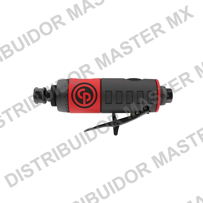 Rectificador Recto Neumatico Chicago Pneumatic CP7411 1/4" 0.56 HP 22000 RPM Alta Potencia - Die Grinder
