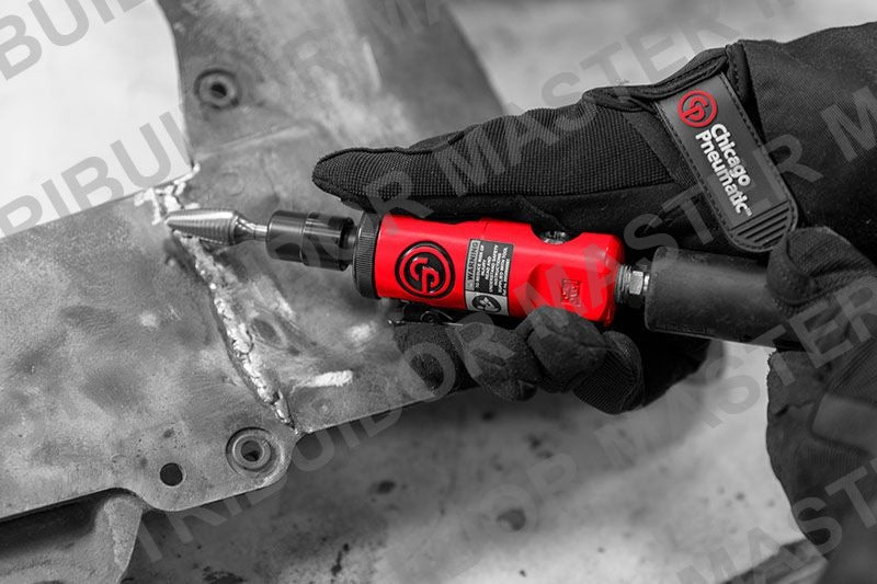 Mini Rectificador Recto Neumatico Chicago Pneumatic CP876 1/4" 30000 RPM - Die Grinder