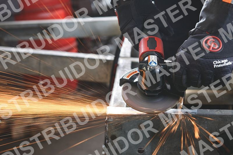 Esmeril Angular Neumatico Chicago Pneumatic CP7540CN 4" 1.13 HP 12000 RPM - Angle Grinder