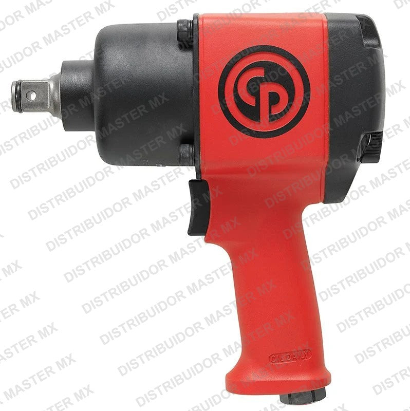 Llave de Impacto Industrial Neumatica Chicago Pneumatic CP6763 Cuadro 3/4" 1,200 ft.lb - Pistola de Impacto