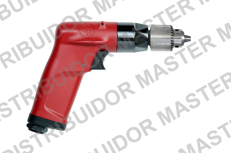Taladro Neumatico de Pistola Compacto Chicago Pneumatic CP1014P45 4500 RPM Portabrocas 3/8" - Pistol Drill