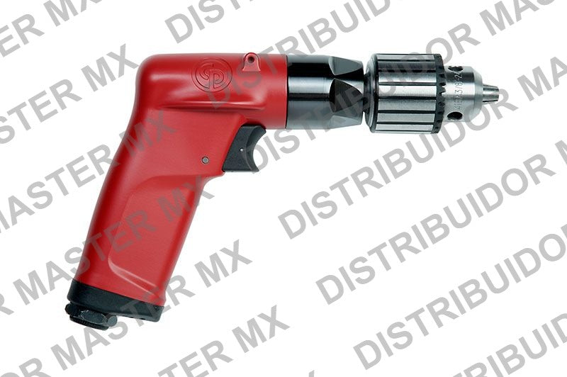 Taladro Neumatico de Pistola Compacto con Kit Chicago Pneumatic CP1014P05-K 500 RPM Alto Par - Pistol Drill