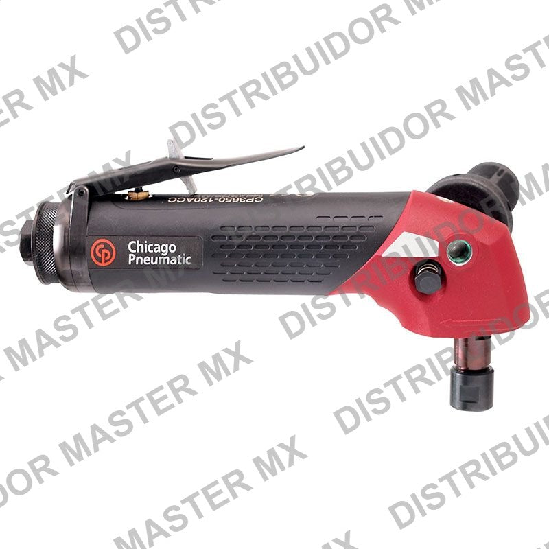 Esmeril Angular Neumatico Industrial Pesado con Guarda de Corte Chicago Pneumatic CP3650-120ACC 2 hp Disco 5" - Angle Grinder