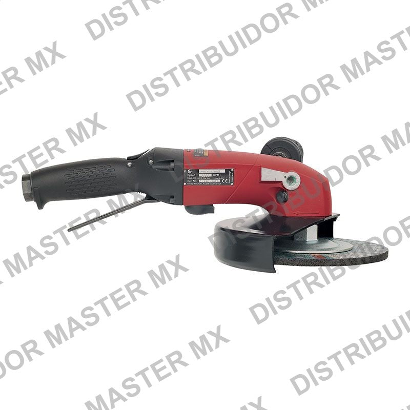Esmeril Angular Neumatico Industrial Extra Pesado con Palanca de Seguridad Chicago Pneumatic CP3850-77AB7V 3 hp Disco 7" - Angle Grinder