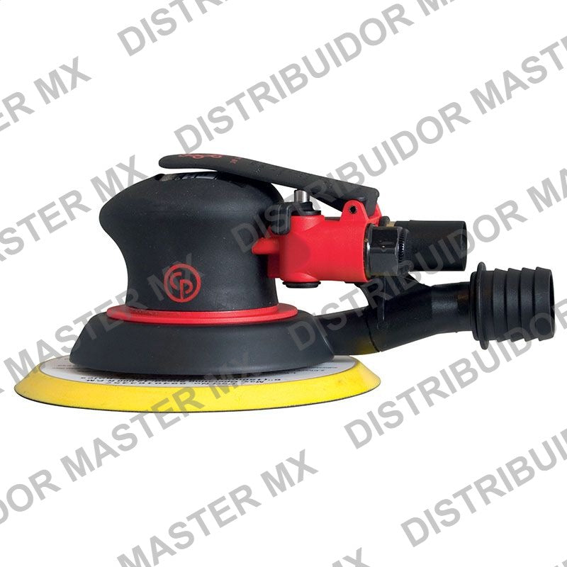Lijadora Roto-Orbital Neumatica Compacta con Aspiracion Central Electronica Chicago Pneumatic CP7225CVE 3" 12000 RPM Velcro - Random Orbital Sander
