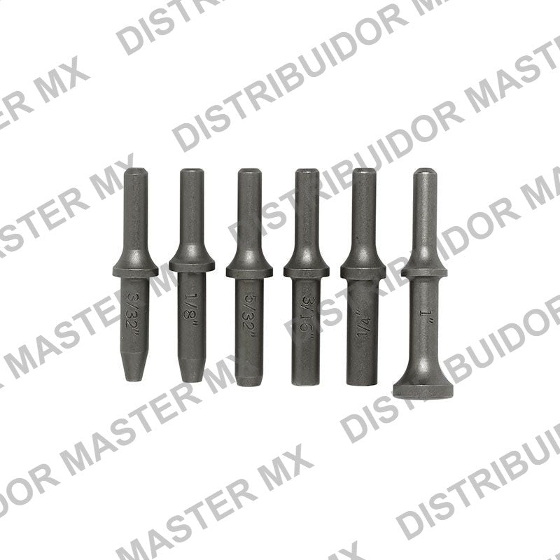 Kit de Cinceles Chicago Pneumatic para Martillo Remachador CP4282 - Accesorio Original
