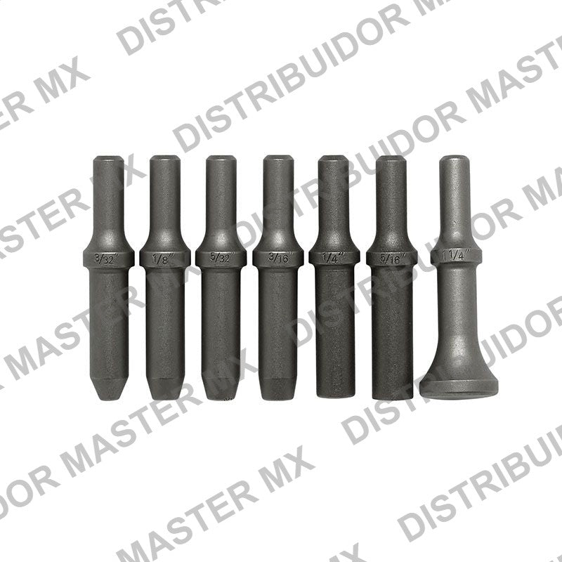 Kit de Cinceles Chicago Pneumatic para Martillo Remachador CP4285 - Accesorio Original