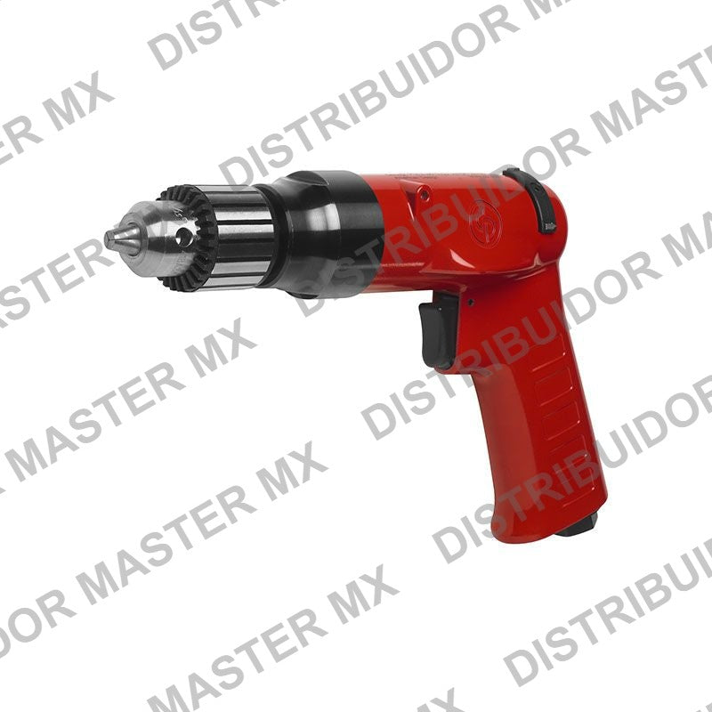 Taladro Neumatico Reversible Chicago Pneumatic CP1114P40 0.5 HP Mandril de Llave - Air Drill
