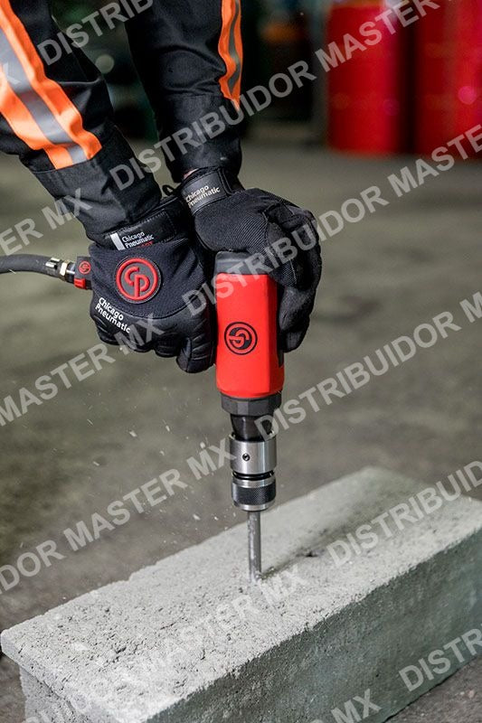 Kit Martillo Neumatico Chicago Pneumatic CP7160K Corto Baja Vibracion con Cinceles - Air Hammer Kit