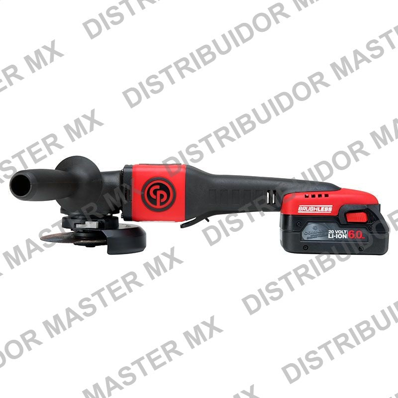 Esmeril Angular Inalambrico Chicago Pneumatic CP8345K 20V con Bateria 6 Ah - Esmeril de Bateria