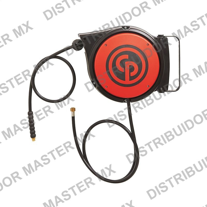 Carrete Retractil de Manguera Chicago Pneumatic HR8208 8 mm NPT - Porta Manguera Compacto