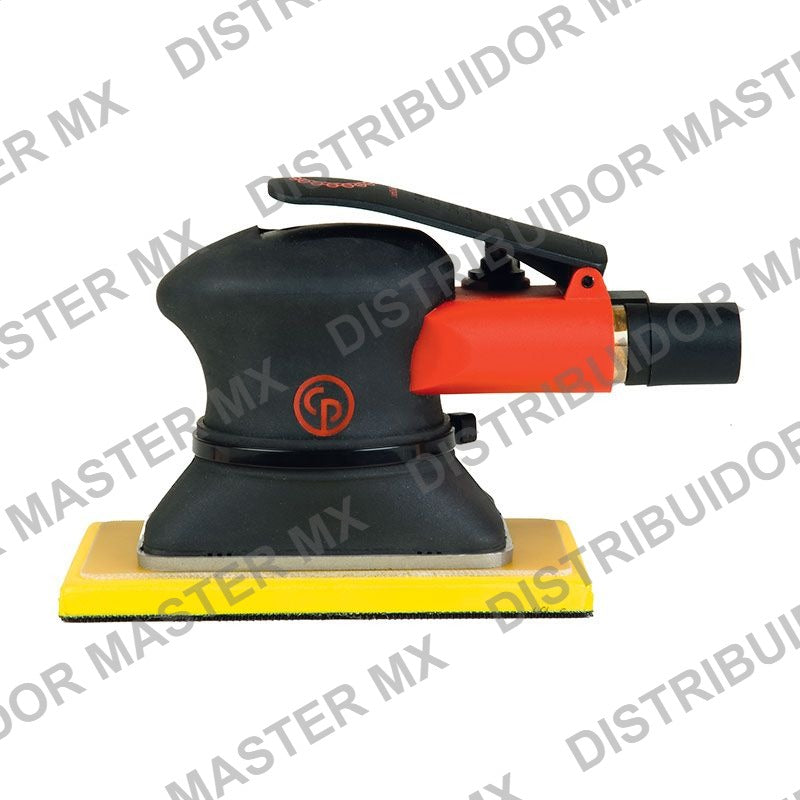 Lijadora de Bloque Neumatica Chicago Pneumatic CP7266E Rectangular Autoaspirada - Lijadora de Plancha