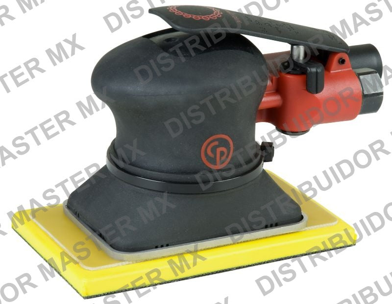 Lijadora de Bloque Neumatica Chicago Pneumatic CP7266E Rectangular Autoaspirada - Lijadora de Plancha