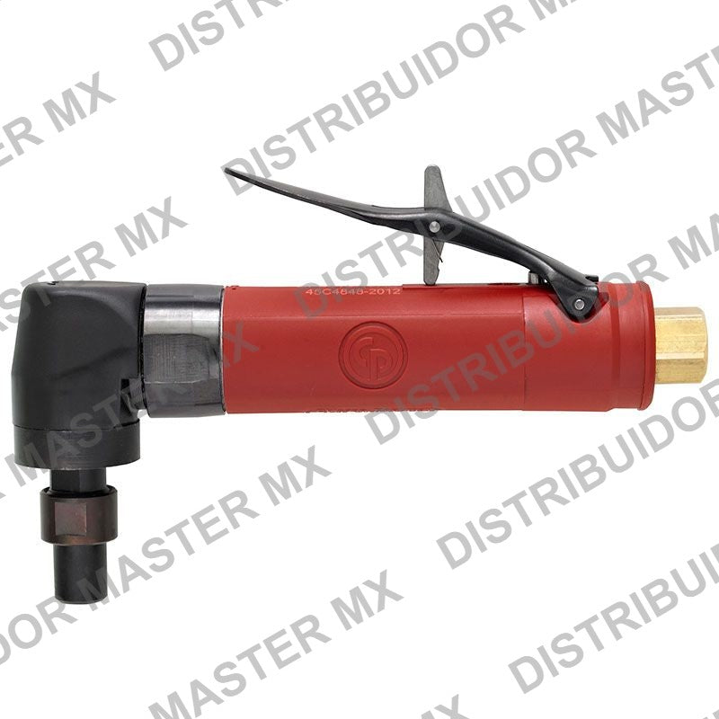 Rectificador Angular Neumatico Chicago Pneumatic CP3019-12AC 12000 RPM Boquilla 1/4" - Esmeril Angular de Barra
