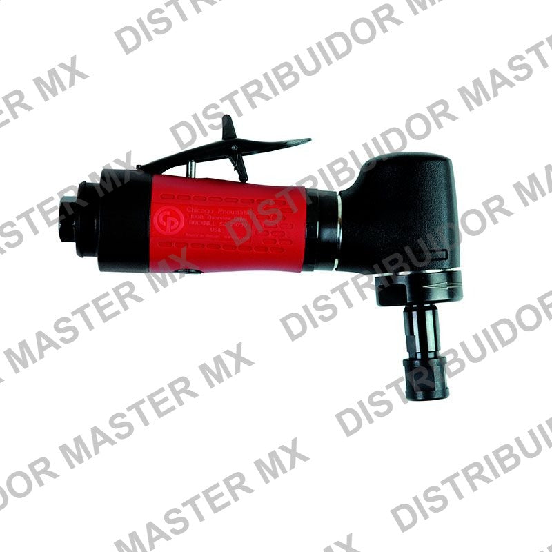 Rectificador Angular Neumatico Chicago Pneumatic CP3030-325R 25000 RPM Boquilla 1/4" - Esmeril Angular de Barra